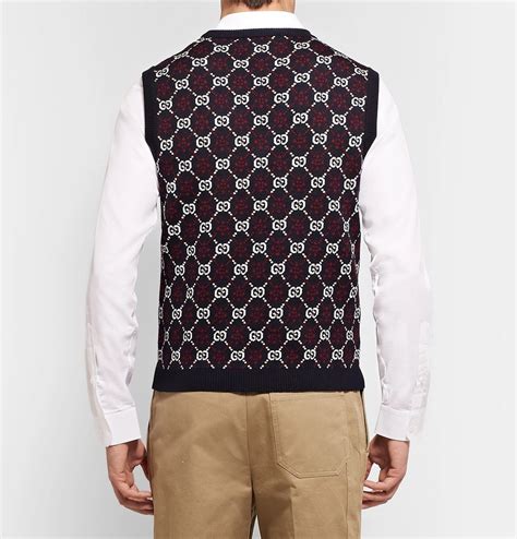 gucci sweater vests|Gucci sweater vest men's.